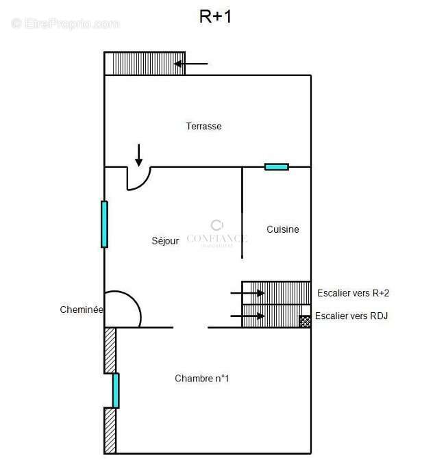 Appartement à CHATEAUNEUF-VILLEVIEILLE