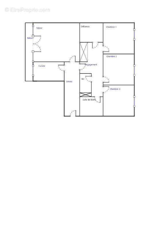 Appartement à PARIS-18E