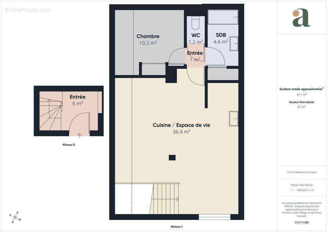 Appartement T2 de caractère au sein d’une ancienne Grange Dîmière en vente à Survilliers (95470) - photo 12