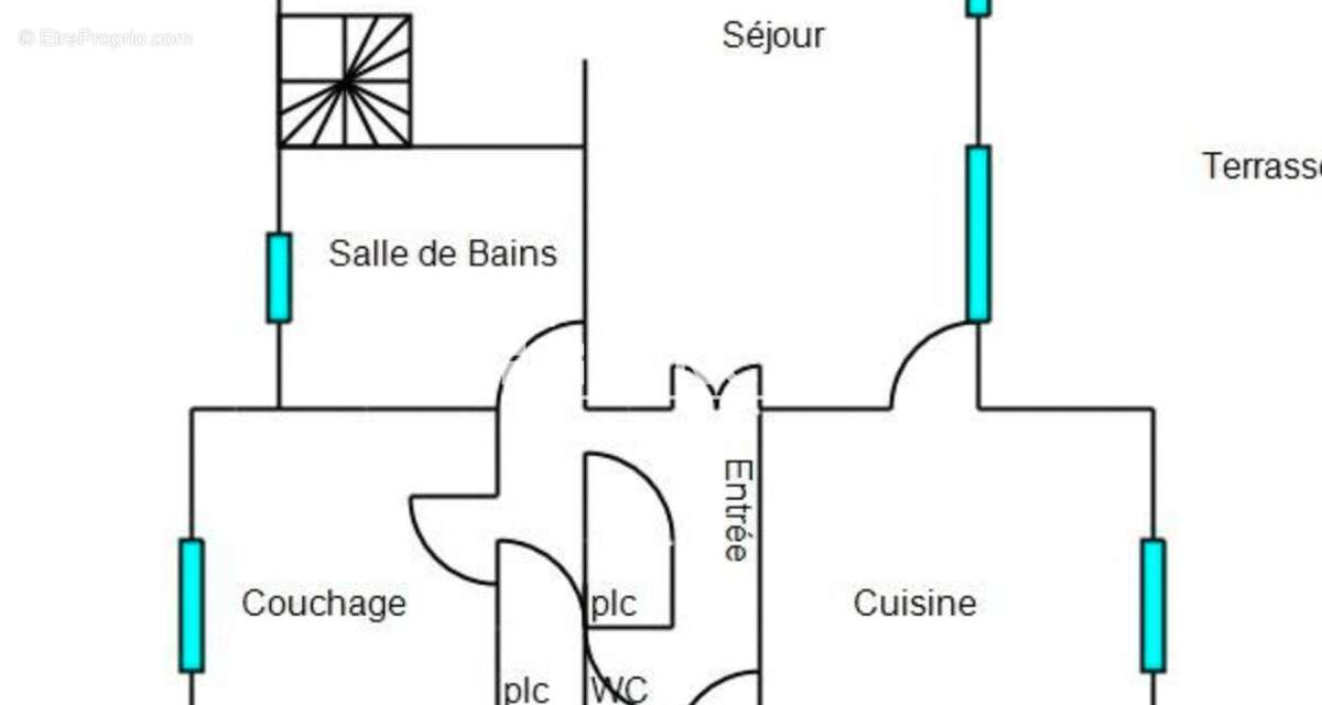 Maison 4 faces sur 900 m² de terrain arboré – Un bien rare entre plage et village - photo 11