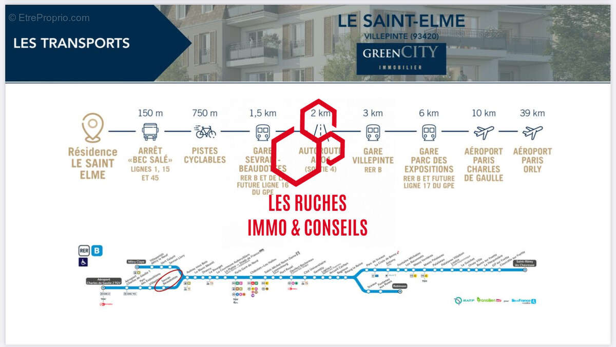 Appartement à VILLEPINTE