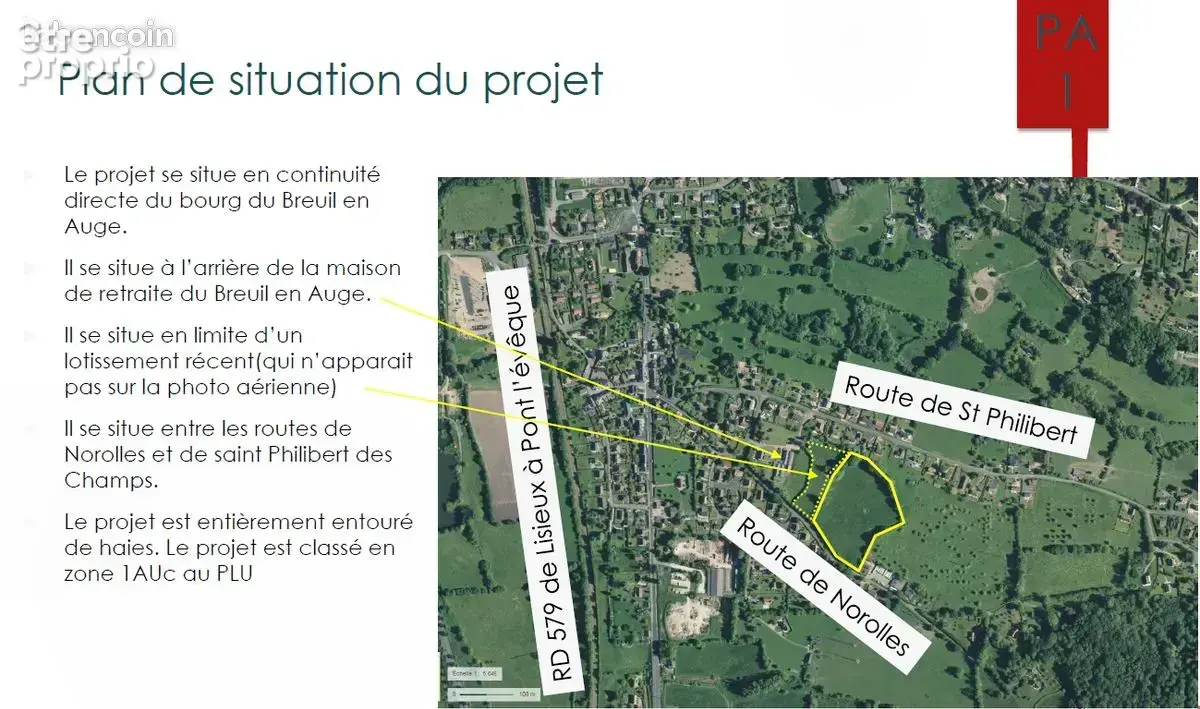Terrain le breuil en auge - photo 2