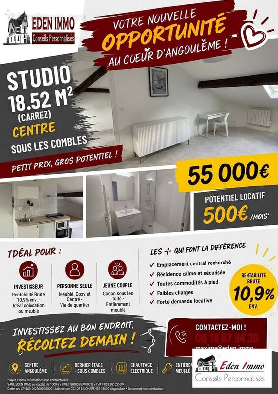 Appartement à ANGOULEME