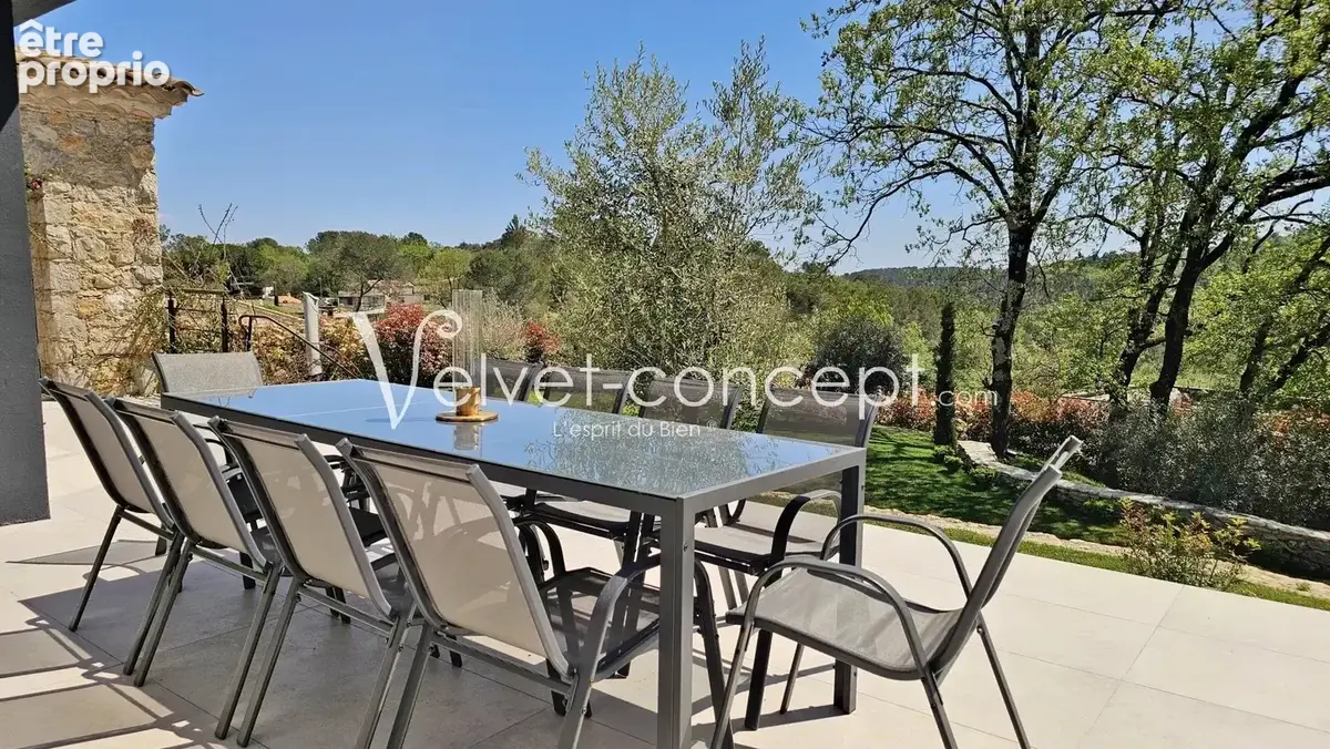VALBONNE Village à pied - Magnifique Mas en pierre 290m² - photo 6