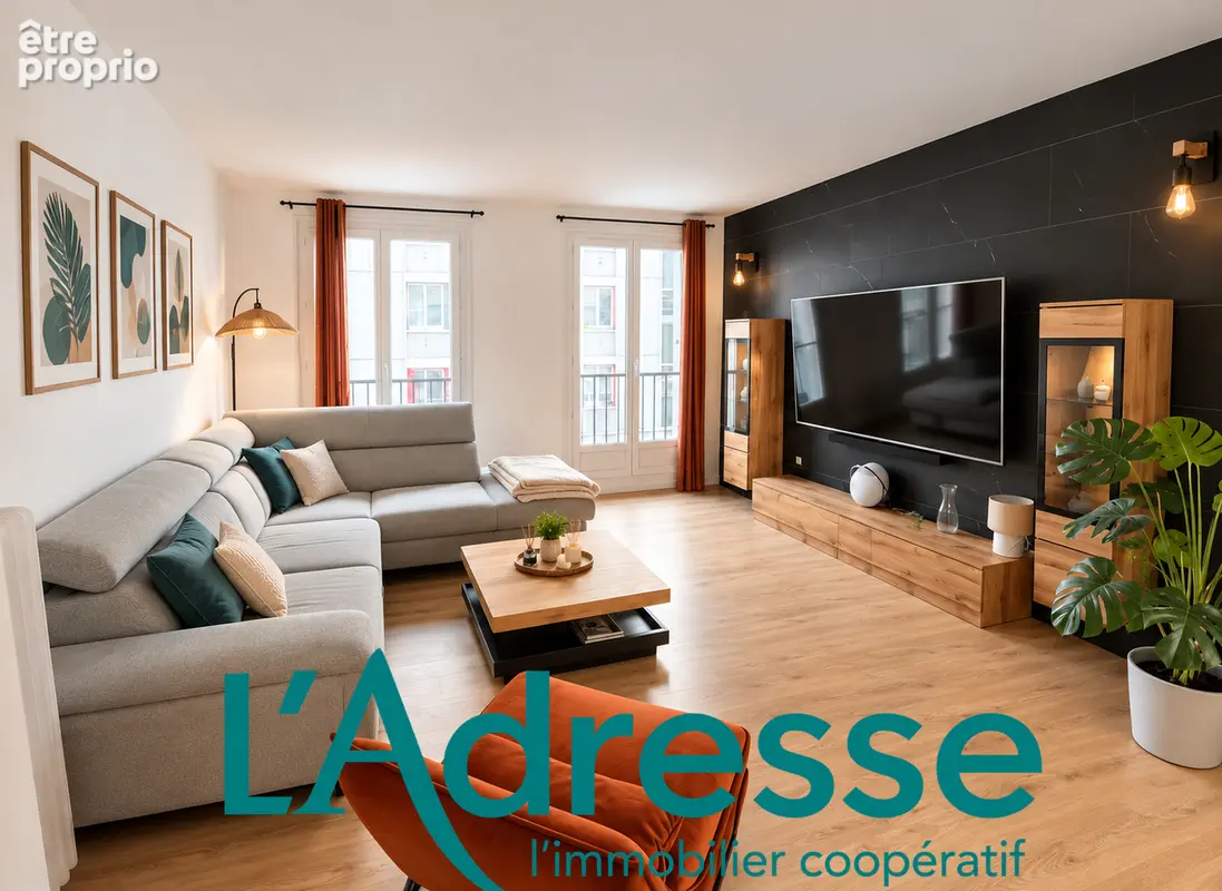 Appartement  coup de coeur centre ville 2 pieces 64m2 - photo 2