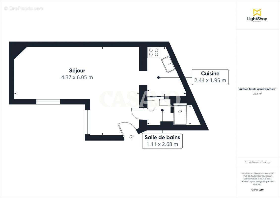 Appartement à PARIS-7E