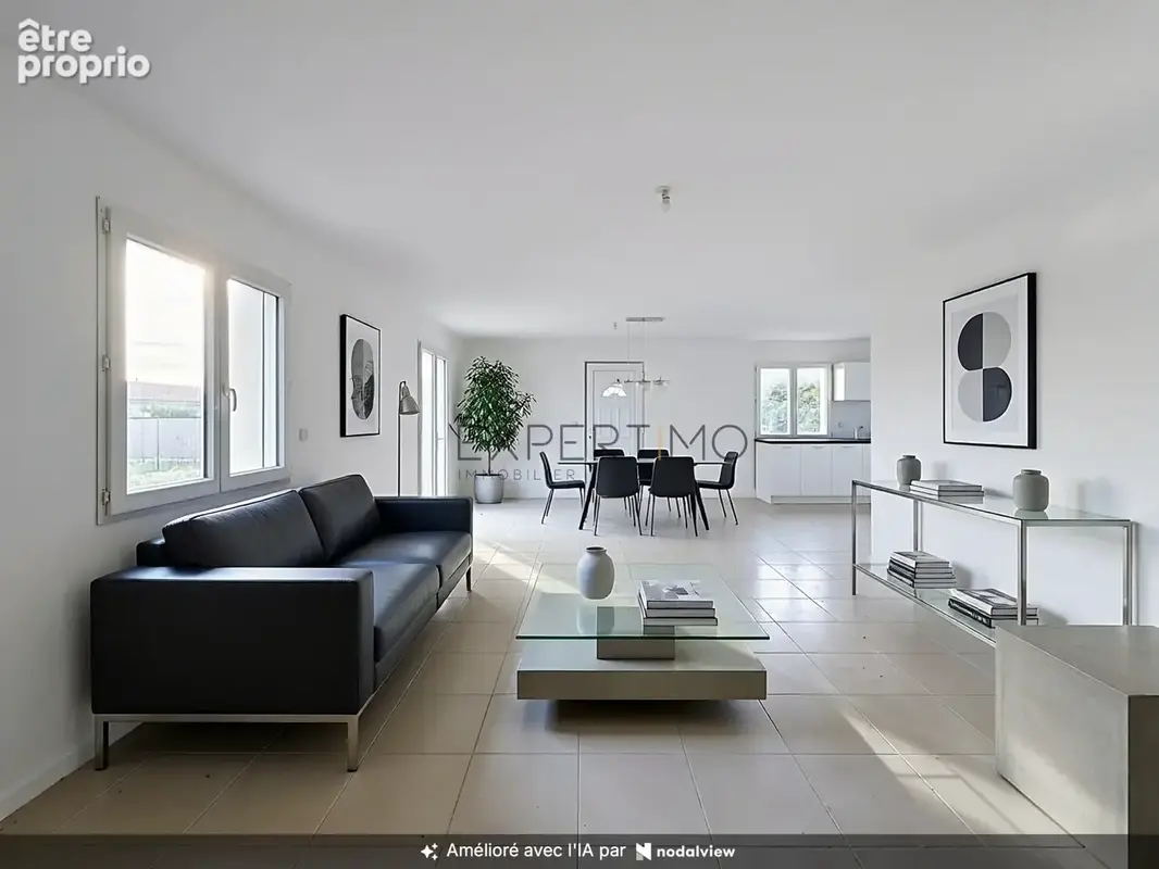 La Genête 71 : Maison de 2023   jamais habitée   103 m2   3 chambres   pièce de vie 40 m2   terrain 644 m2 - photo 5