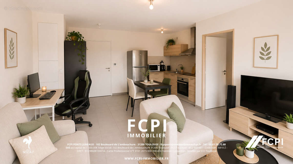 Appartement deux pièces 38 m2 - AGDE - photo 3