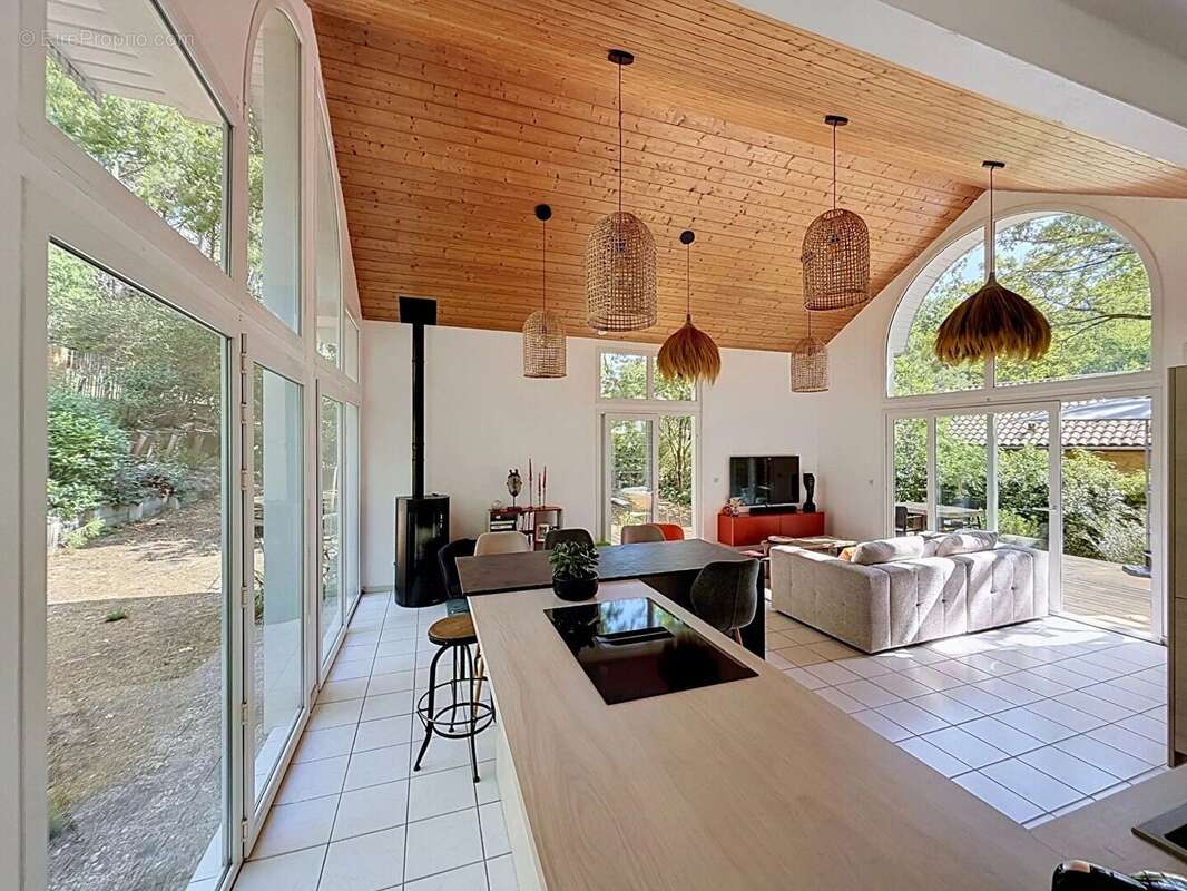 Maison bois d'architecte / Golf de Biscarrosse / Proche Lac Nord - photo 5