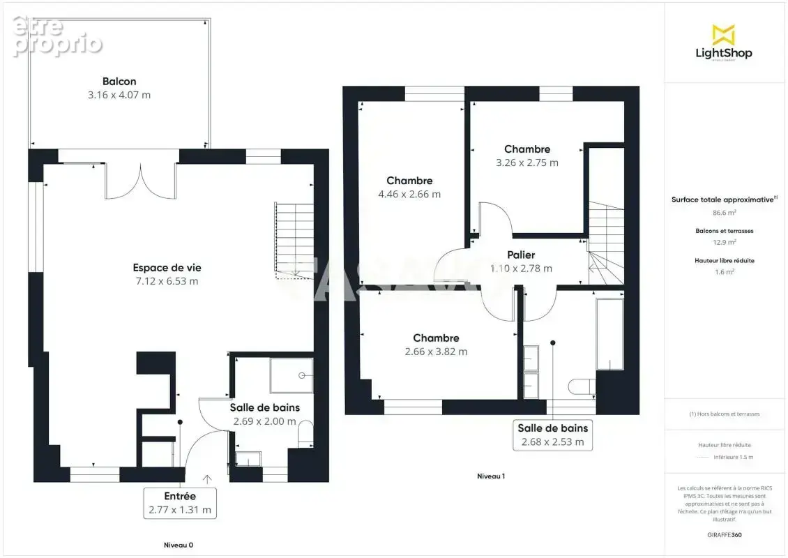 Vente Appartement 4 pièces de 86m² - 33440 Ambarès-et-Lagrave - photo 17