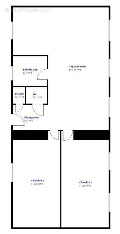 Appartement à TOURRETTE-LEVENS