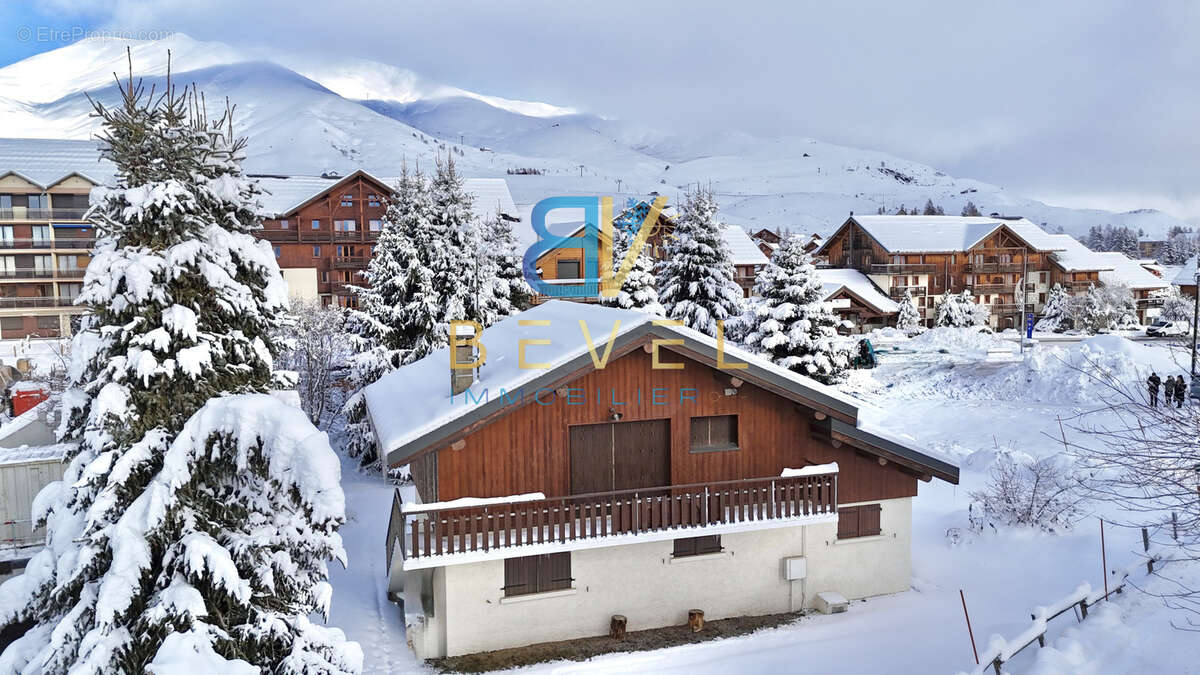 (73) la toussuire - rare chalet indépendant avec grand terrain - centre station - photo 8