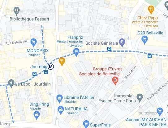 Commerce à PARIS-20E