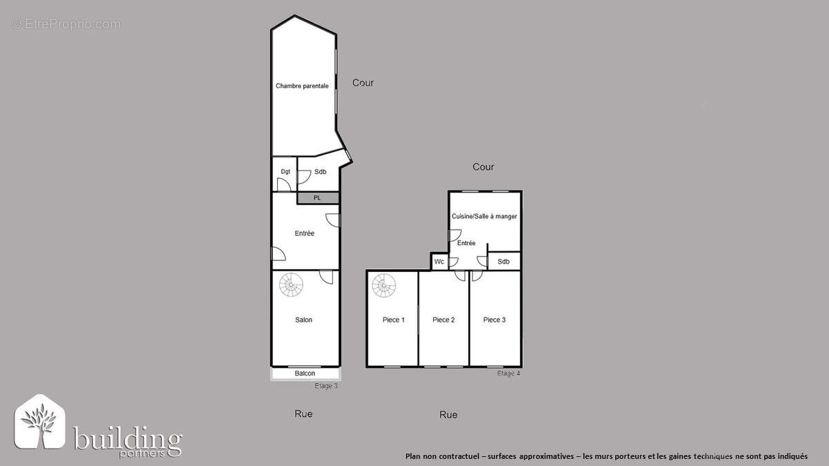 Appartement à PARIS-17E