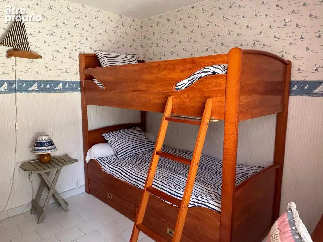 Maison 2 chambres à 600 m de la plage de Chaucre – Piscine et jardin - photo 11
