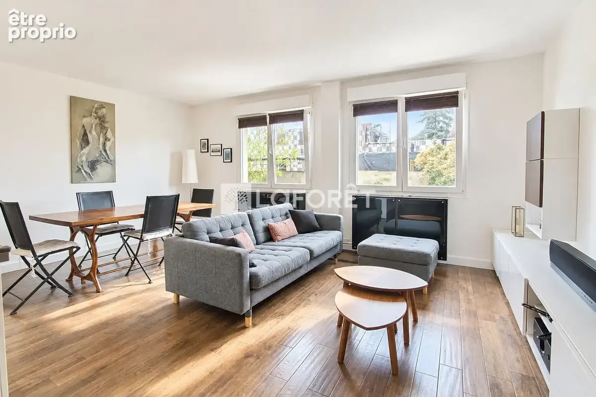 Nanterre centre 105 m² - 3 chambres - séjour 40 m² - parking - photo 5