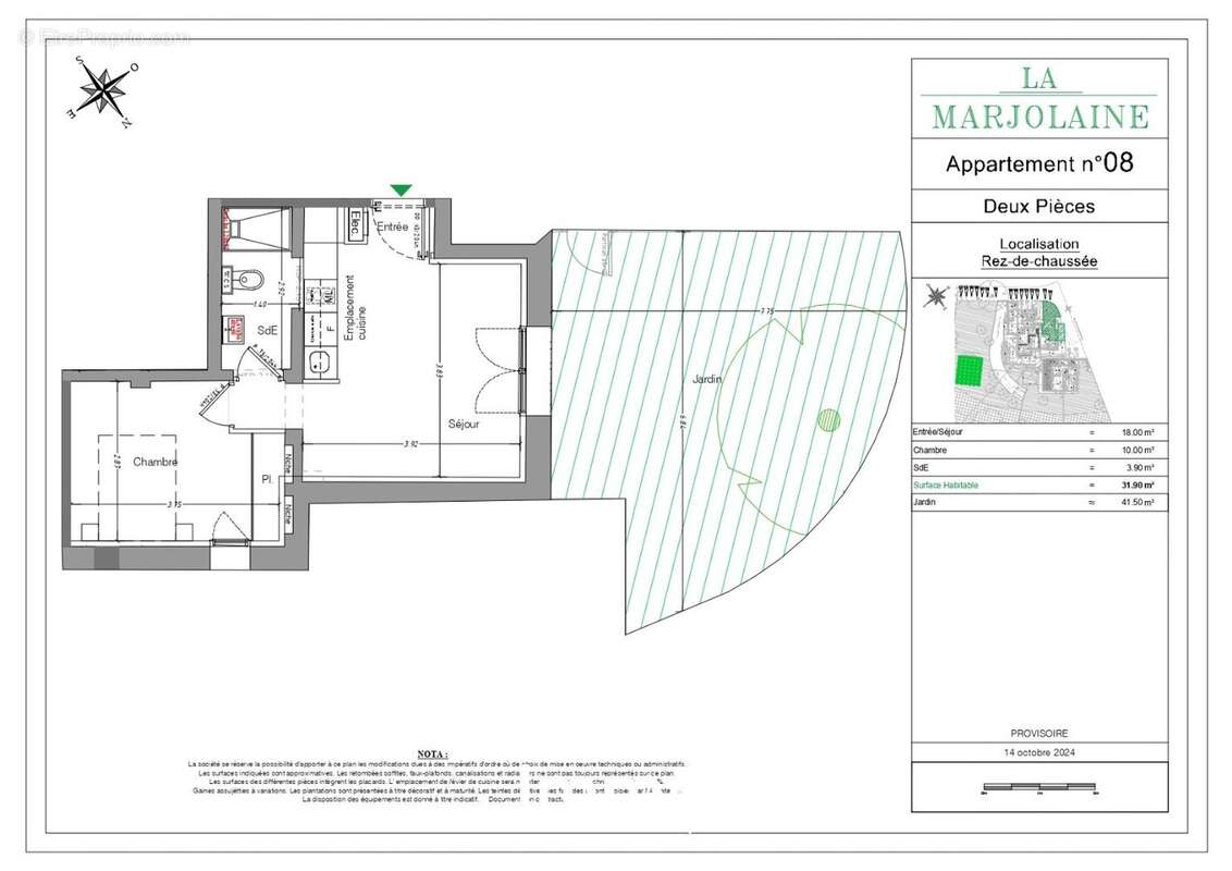 Appartement à MOUANS-SARTOUX