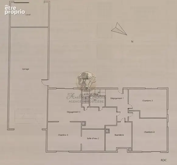 Lentilly   maison à fort potentiel à rénover   140,55 m2 habitables   terrain de 1 200 m2   piscine - photo 12