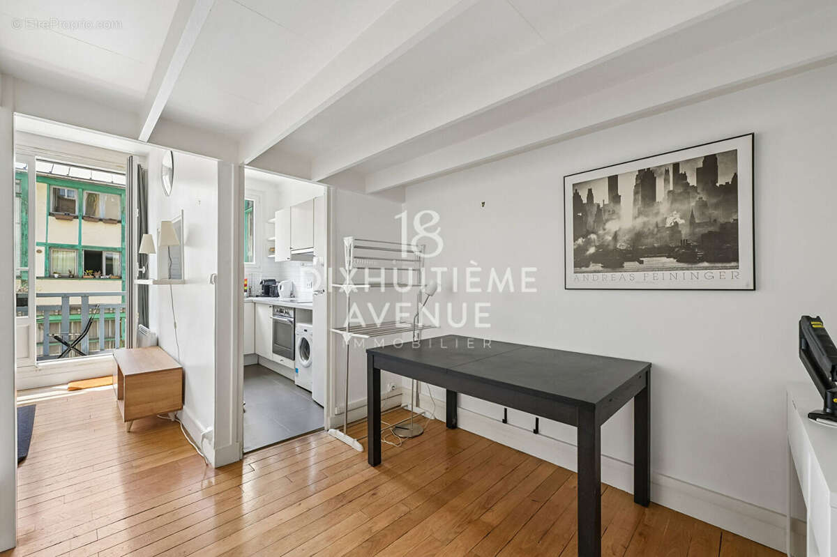 Rue des Sablons, 2ème étage, appartement avec mezzanine et balcon - photo 12