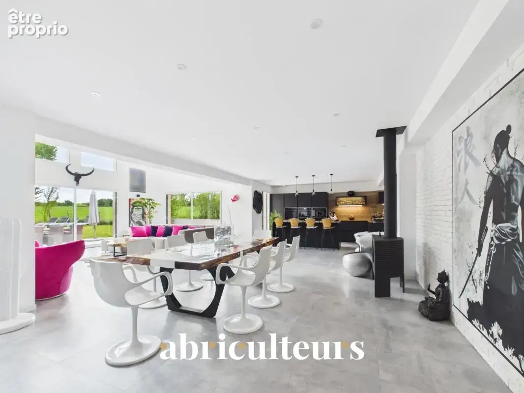Maison d’architecte de plain-pied récente avec vue panoramique sur la nature environnante en vente à Vaugrigneuse (91640) - photo 21