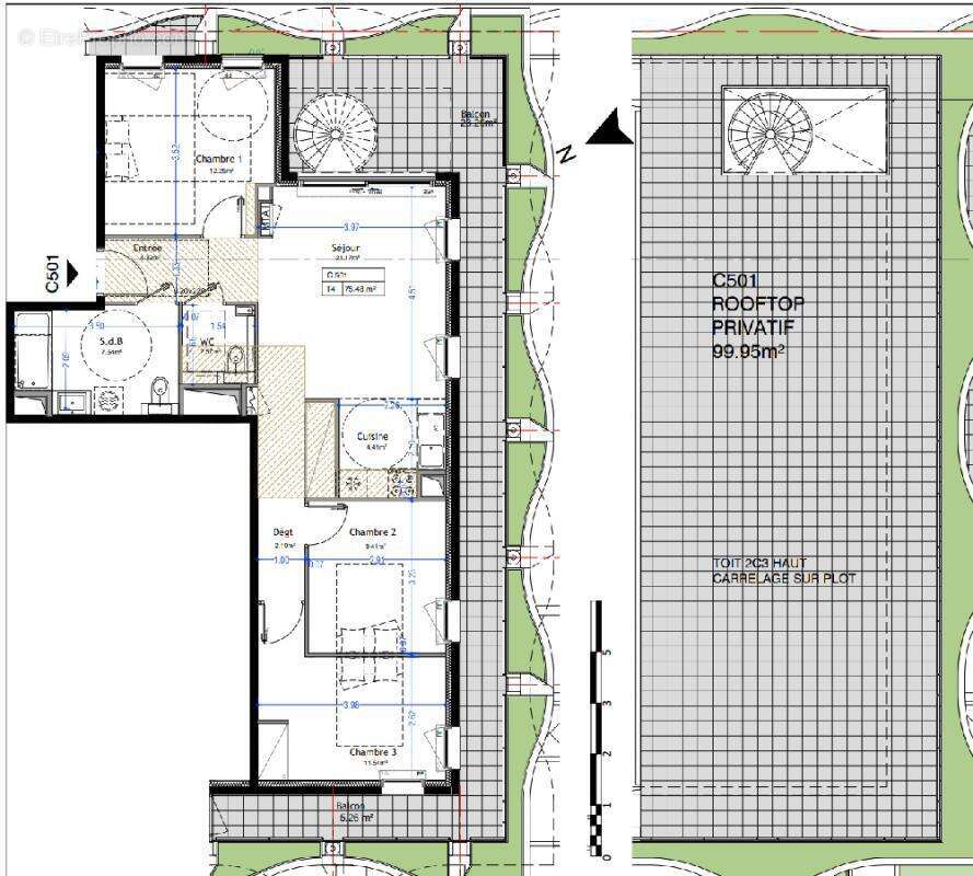 Appartement à MONTPELLIER
