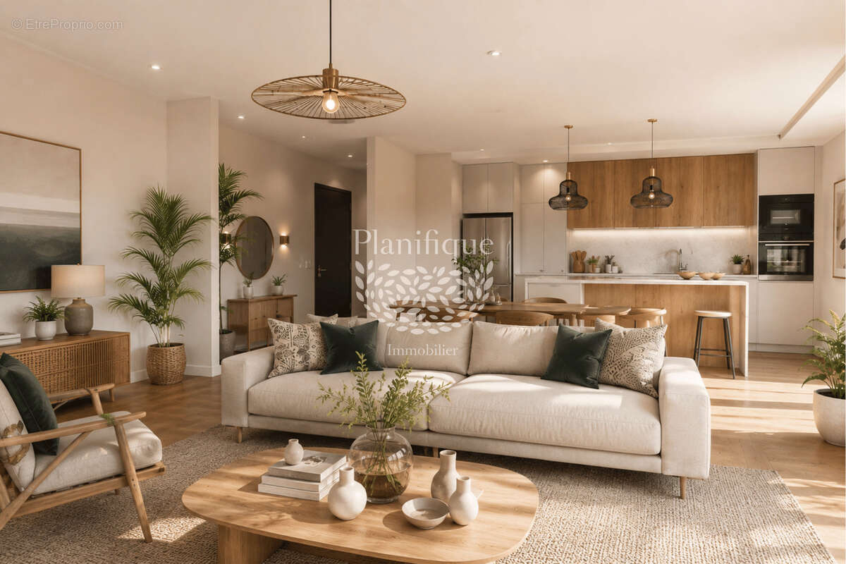 Appartement T4 avec jardin et terrasses au rez-de-chaussée à Ornex - photo 2