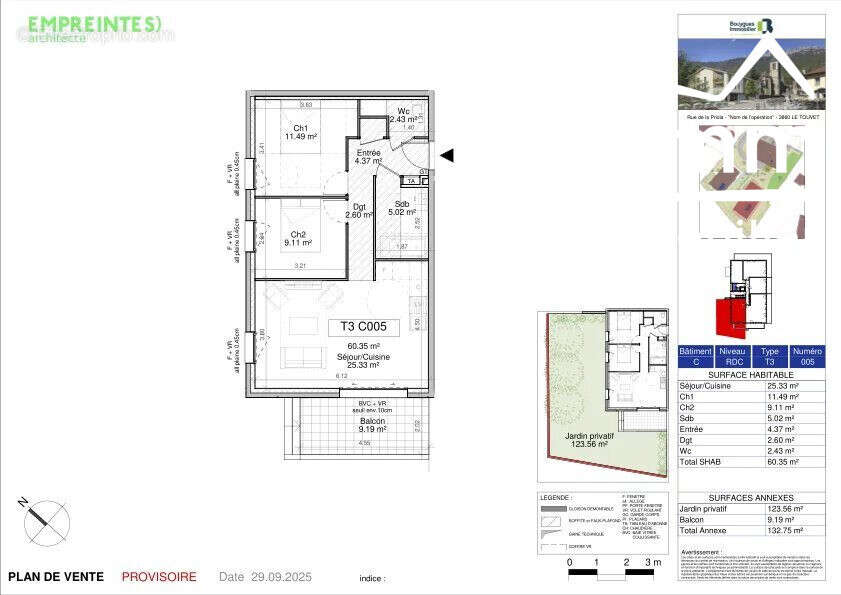 Appartement 63 m² à Le Touvet  - photo 9