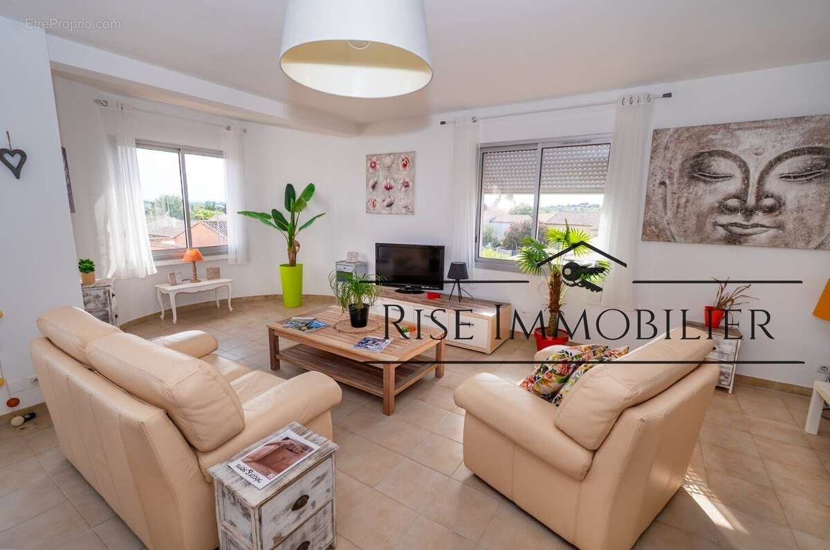 Magnifique appartement T4 de 97 m² avec jardin 85 m² et garage à Cers (34420) à 218000 euros - photo 5