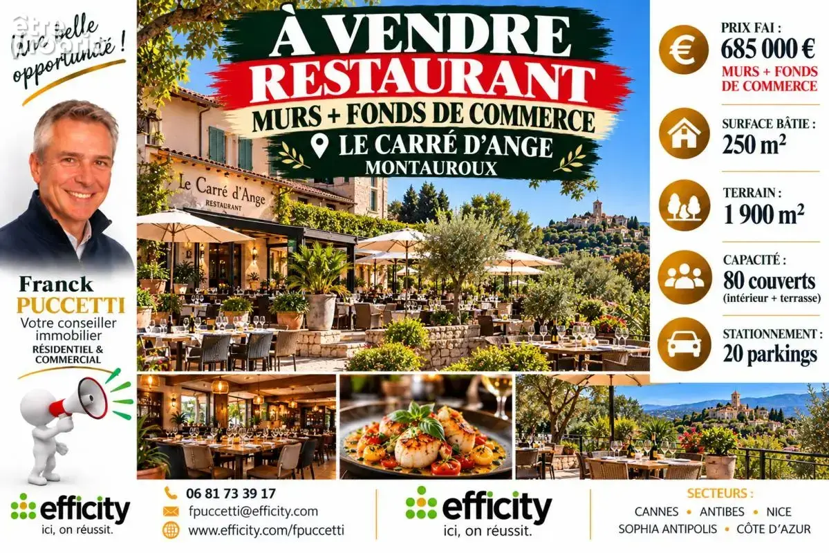 Commerce à MONTAUROUX