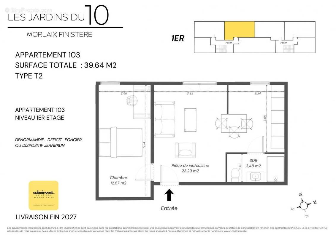 Photo 1 - Appartement à MORLAIX