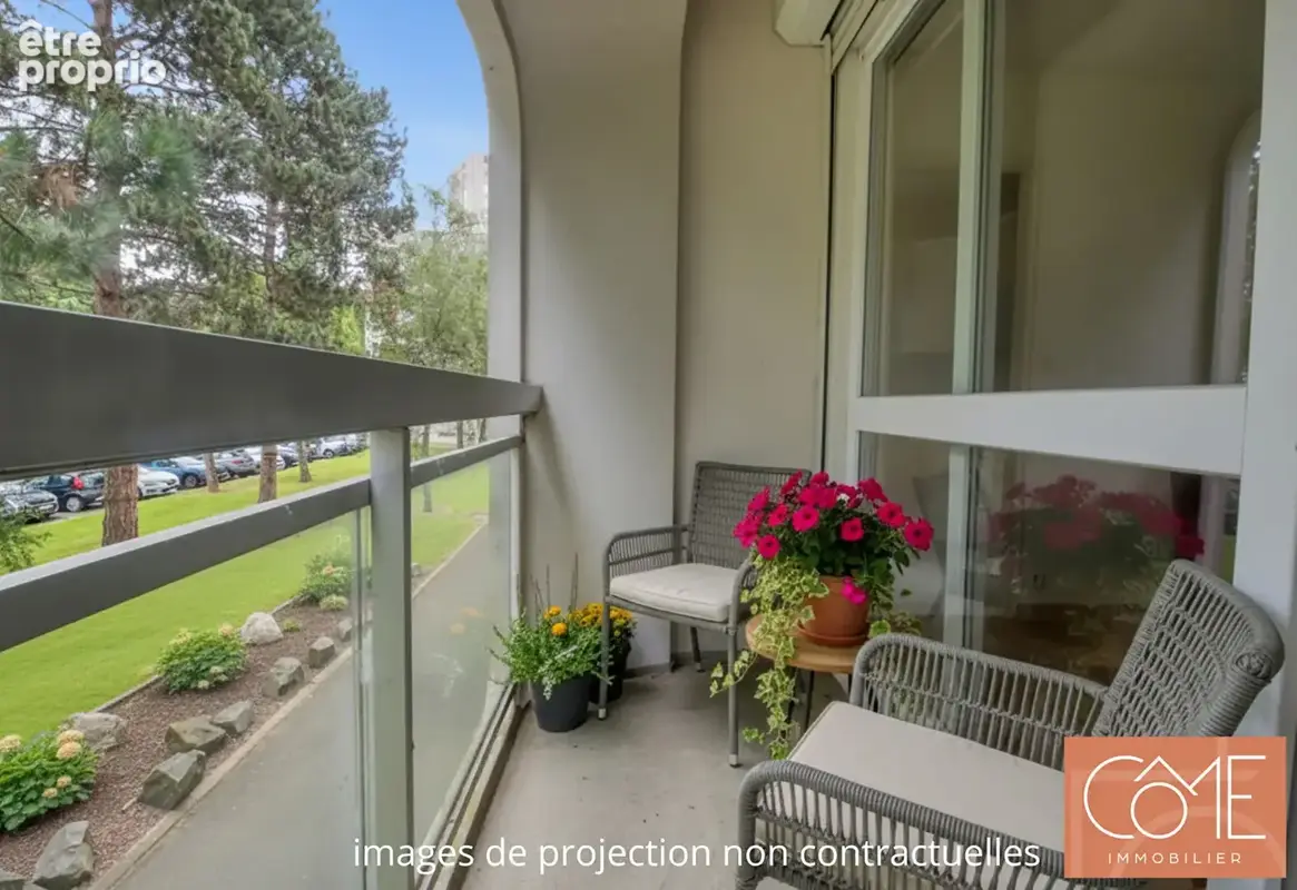 Rennes nord 35700 a proximite de la coulee verte - appartement t2 - balcon - 43m² env - cave - photo 2