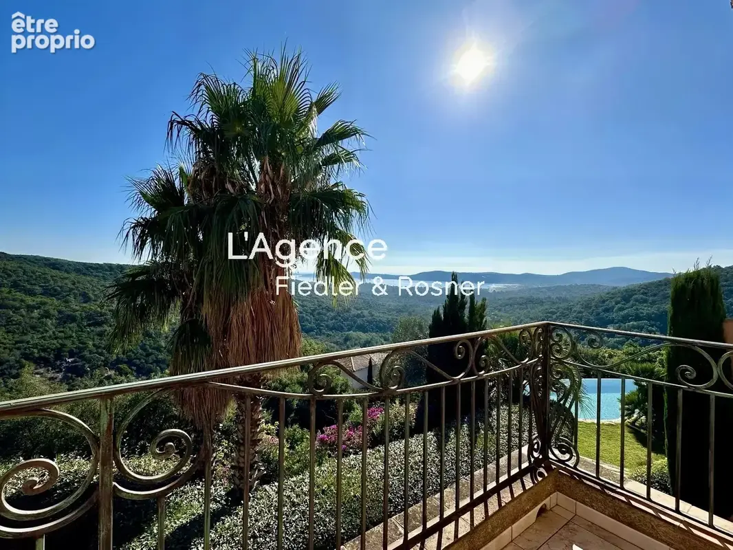 Ref 698 : grimaud - domaine securise - villa avec vue mer et helisurface - photo 20