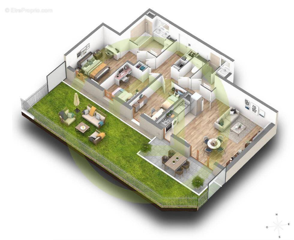 Appartement à ENGHIEN-LES-BAINS