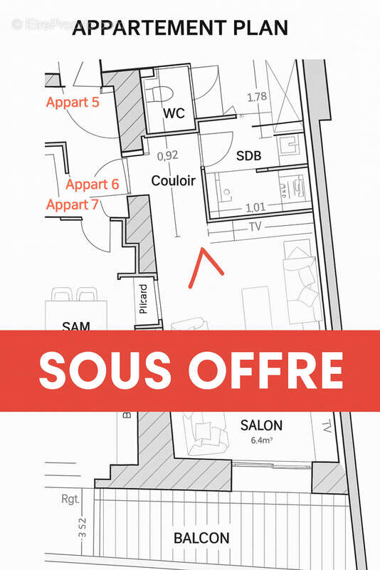 Appartement à AUBAGNE