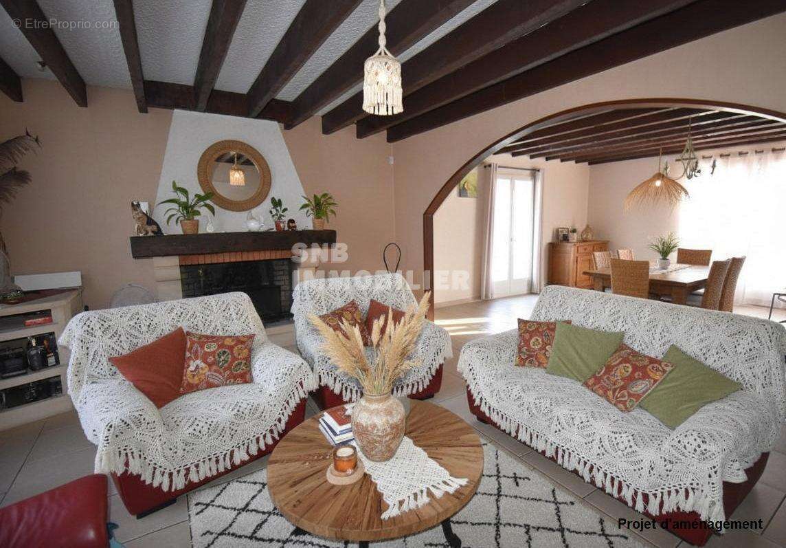 photo séjour - Maison à PUYMOYEN