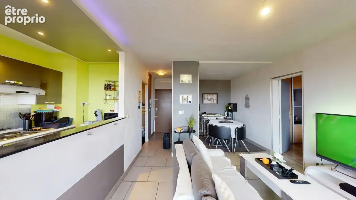 Appartement T2 de 46 m2 avec deux balcons et cave à Metz - photo 5