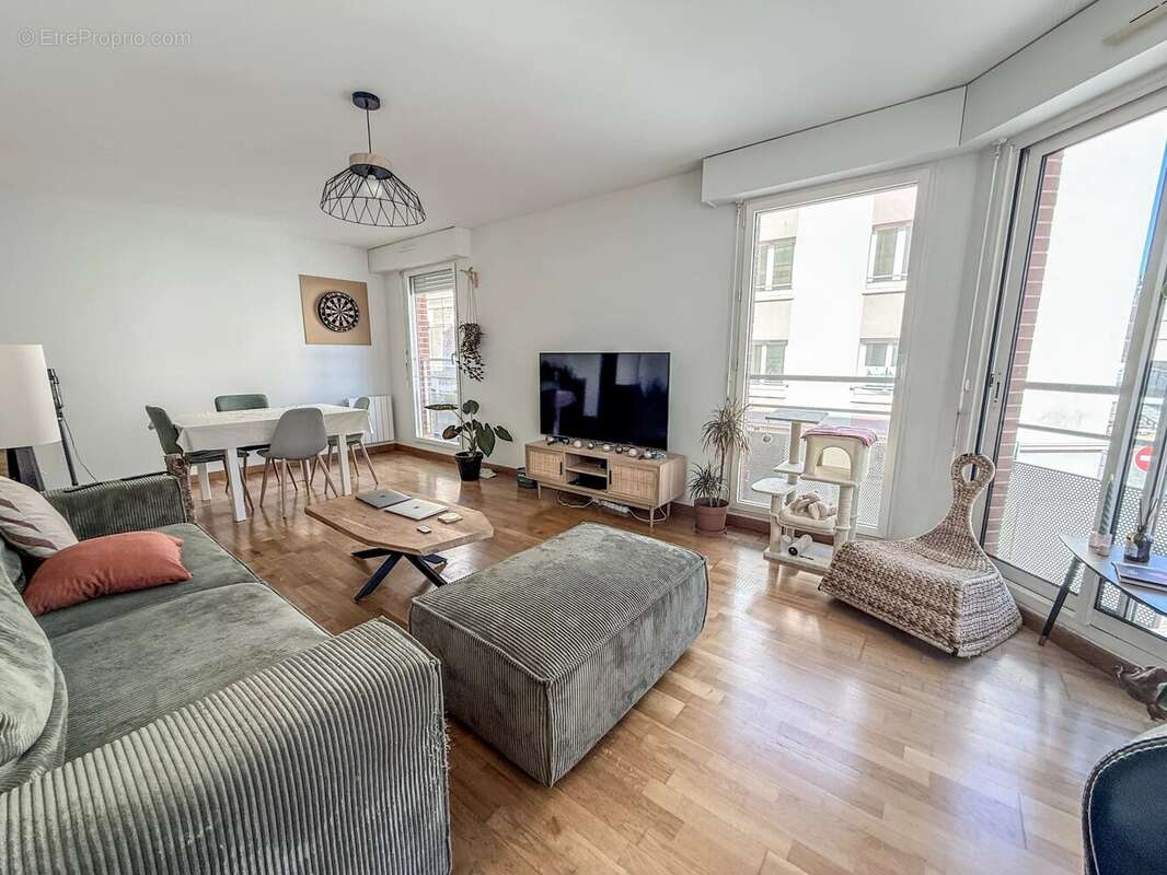 Rouen saint-marc – spacieux t3 de 75 m² vendu loué avec parking, cave et ascenseur - photo 3