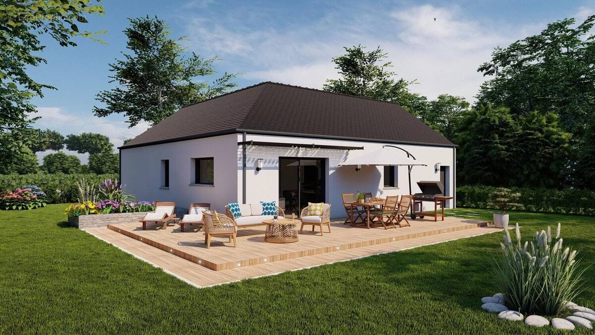 Maison neuve de plain-pied à Fréhel – Projet personnalisable, exposition sud-ouest, proche des Sables-d'Or-les-Pins - photo 1