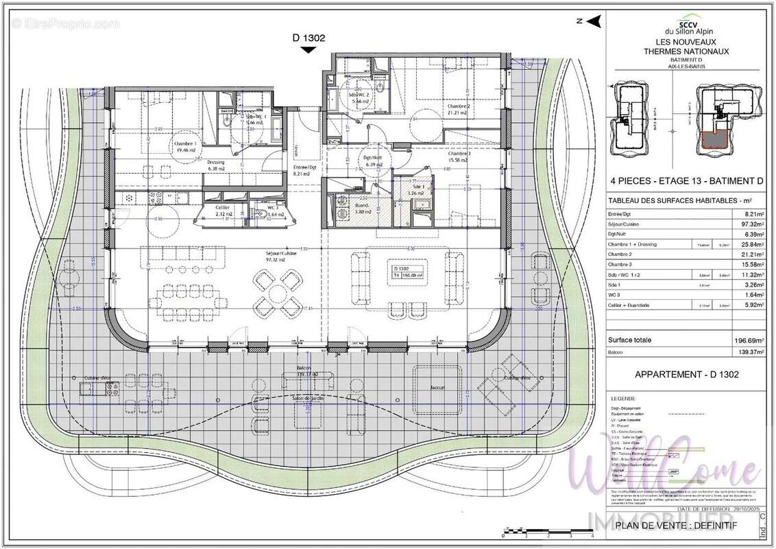 Appartement à AIX-LES-BAINS