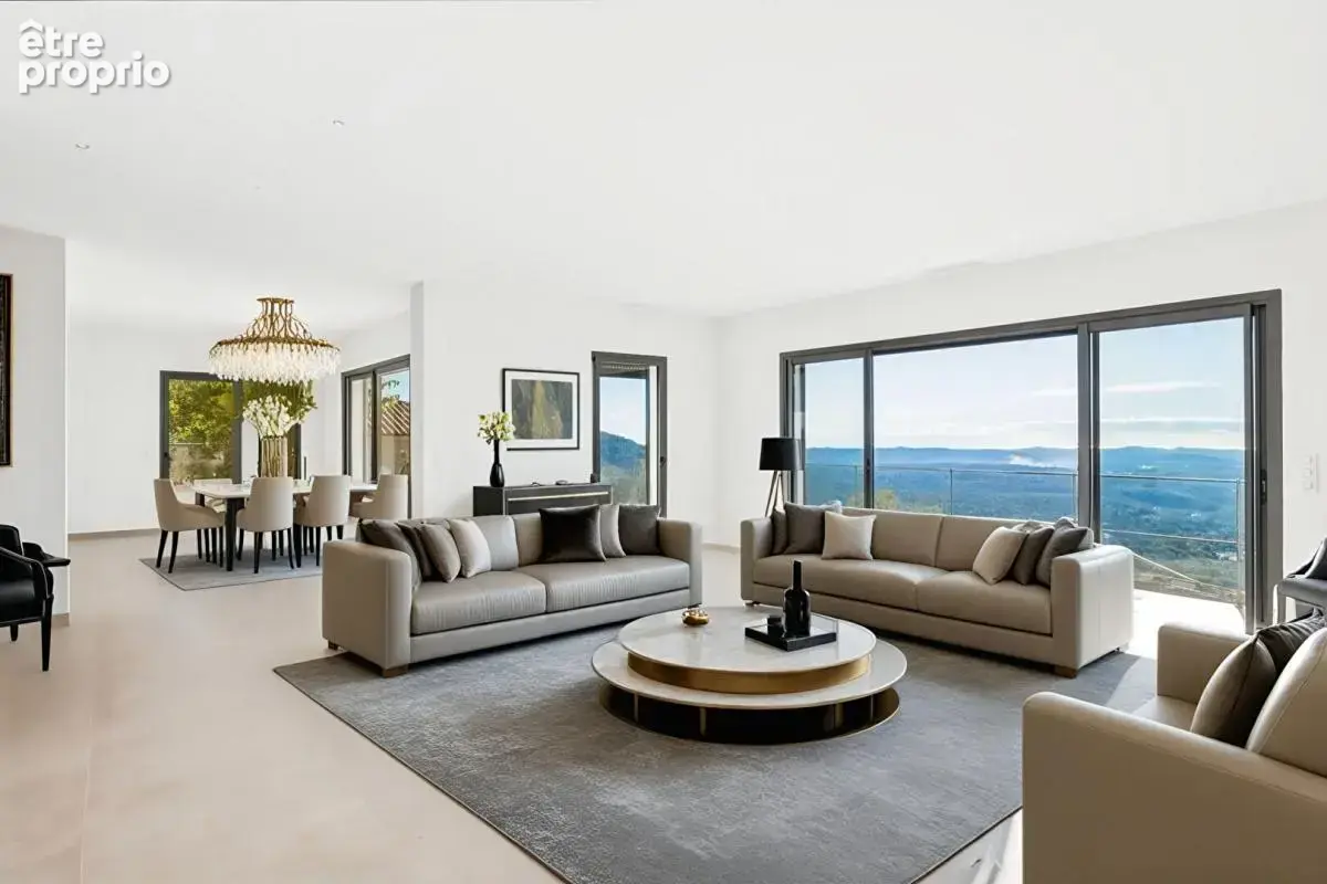 Villa neuve contemporaine vue  panoramique  Proche Cabris - photo 6