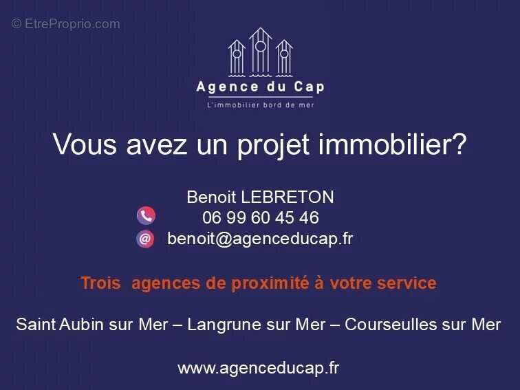 Maison à SAINT-AUBIN-SUR-MER