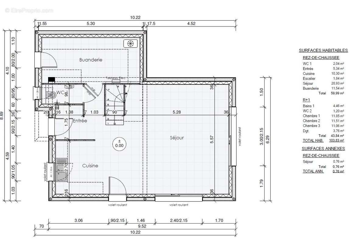 Terrain à SAINT-BERNARD