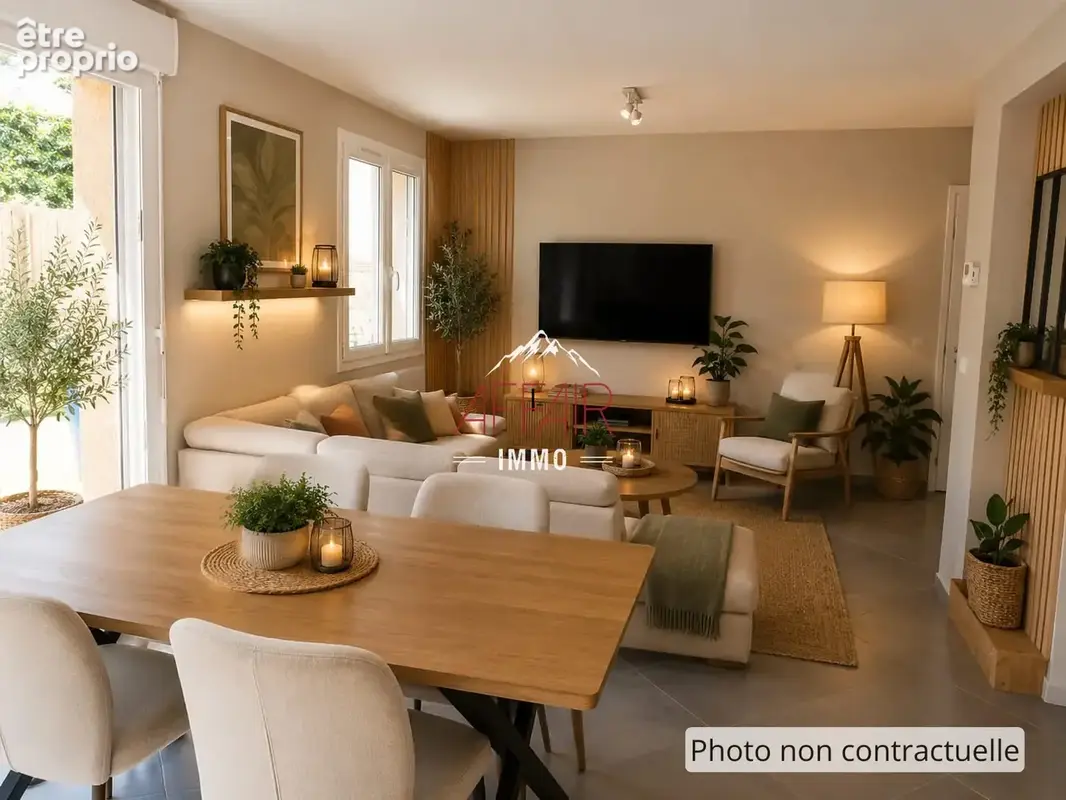 Maison mitoyenne avec garage (74580) viry - photo 7