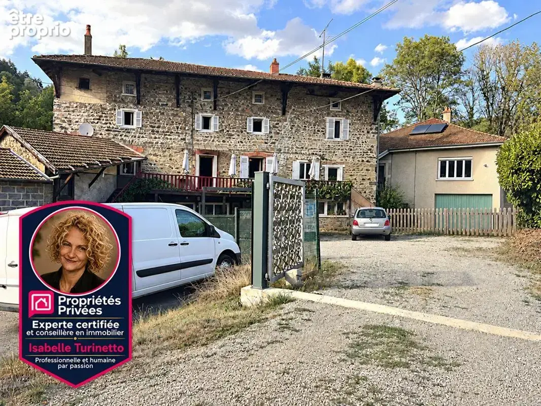 LAMURE SUR AZERGUES. Ancien moulin 285m2 avec dépendance, cour et jardin - photo 3
