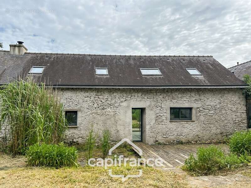 Propriété de caractère avec longère de 185 m², deux logements indépendants, hangar a quelques minutes de pontivy – saint-gérand - photo 4
