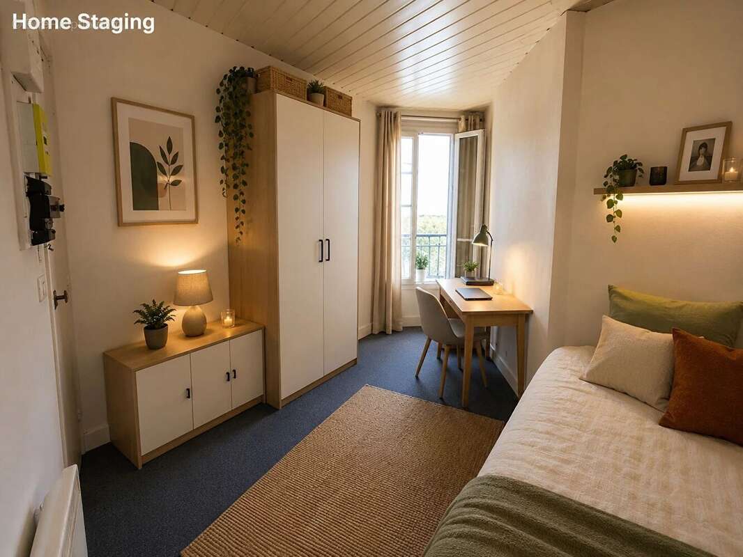 Appartement Paris 1 pièce(s) 15.58 m2 - photo 3