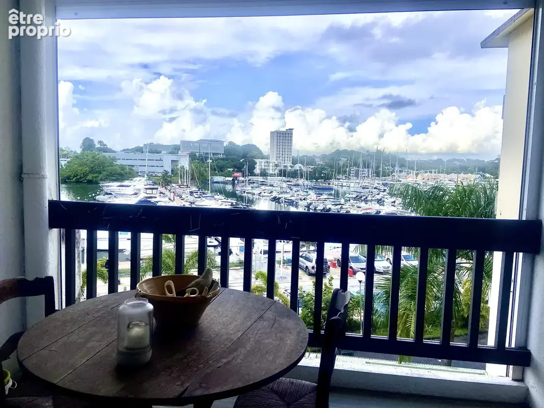 Charmant T2 avec vue sur les bateaux   Marina de Bas-du-Fort, Pointe-à-Pitre - photo 6