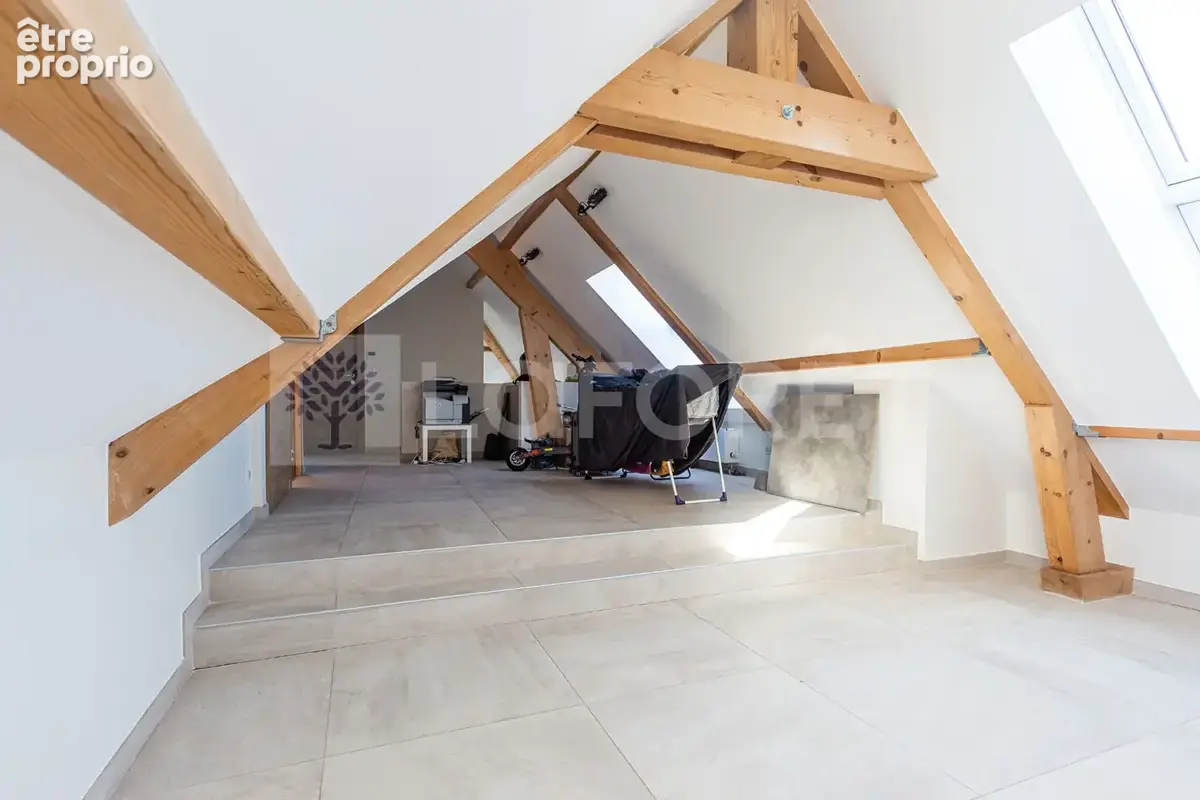 Agence immobiliere laforet - "dodonea" - annecy / seynod - appartement duplex t5 de 189,4m² au sol et 119m²  loi carrez - cave - - photo 10