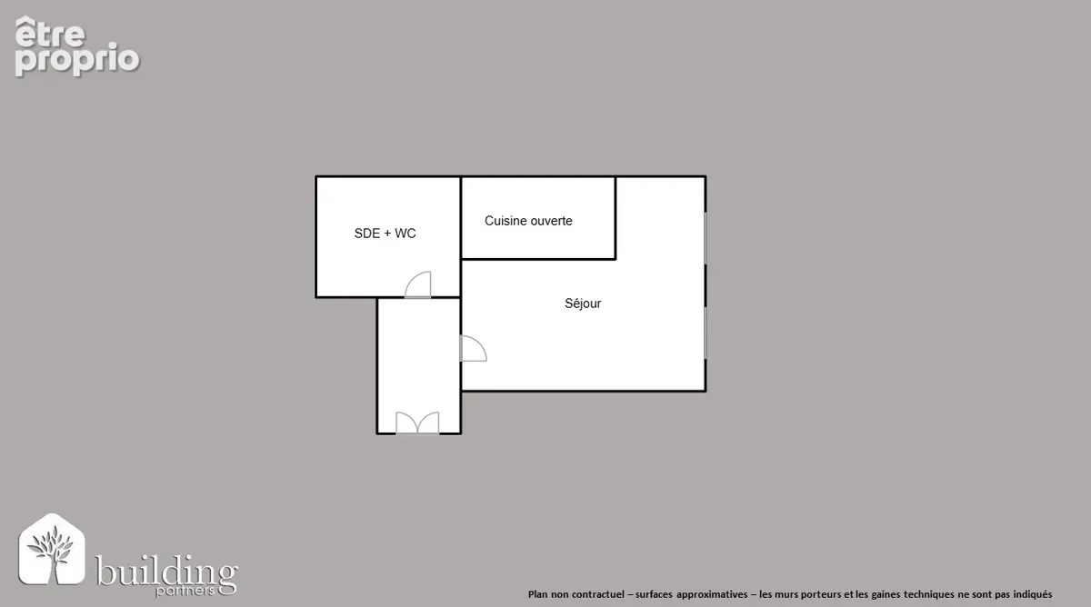 Appartement Levallois Perret 1 pièce 25m2 - photo 4