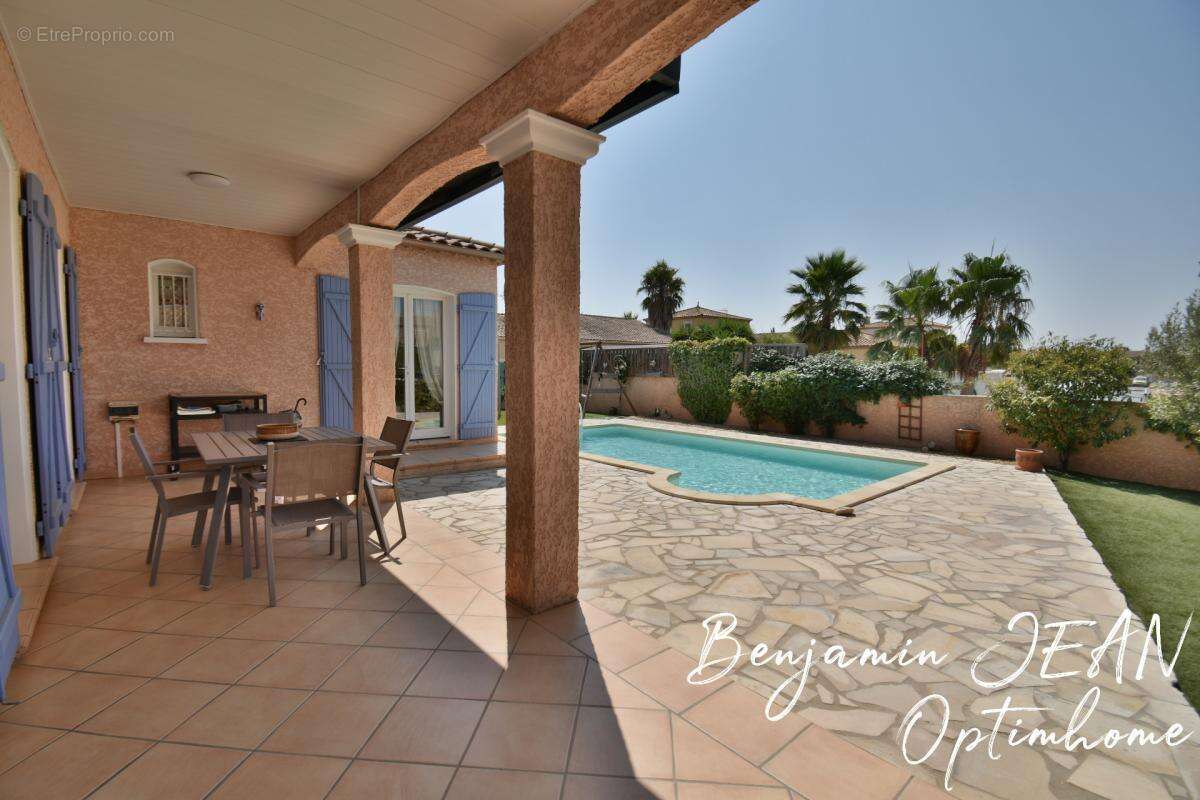 EN EXCLUSIVITÉ – Maison F4 de plain-pied avec piscine à Sérignan - photo 8